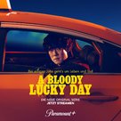 &quot;A Bloody Lucky Day&quot; - German Movie Poster (xs thumbnail)