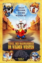 An American Tail: Fievel Goes West - German Movie Poster (xs thumbnail)