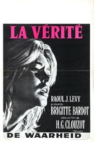 La v&eacute;rit&eacute; - Belgian Movie Poster (xs thumbnail)