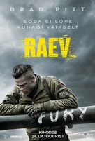 Fury - Estonian Movie Poster (xs thumbnail)