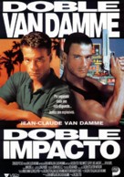 Double Impact - Spanish Movie Poster (xs thumbnail)