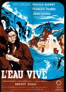 L&#039;eau vive - French Movie Poster (xs thumbnail)