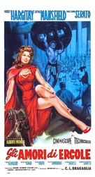 Gli amori di Ercole - Italian Movie Poster (xs thumbnail)