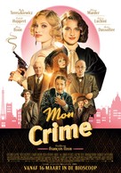 Mon crime - Dutch Movie Poster (xs thumbnail)