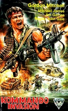 Commando Invasion - German VHS movie cover (xs thumbnail)