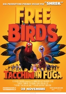 Free Birds - Italian Movie Poster (xs thumbnail)