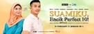Suamiku Encik Perfect 10! - Malaysian Movie Poster (xs thumbnail)