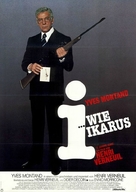 I... comme Icare - German Movie Poster (xs thumbnail)