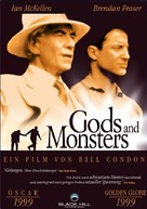 Gods and Monsters - German VHS movie cover (xs thumbnail)