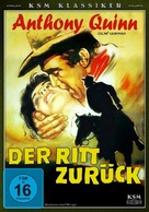 The Ride Back - German DVD movie cover (xs thumbnail)
