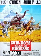 Africa - Texas Style! - French Movie Poster (xs thumbnail)