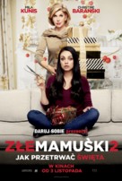 A Bad Moms Christmas - Polish Movie Poster (xs thumbnail)