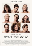 Nymphomaniac - German Movie Poster (xs thumbnail)