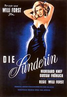 S&uuml;nderin, Die - German Movie Poster (xs thumbnail)