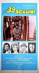 The Thirty Nine Steps - Italian Movie Poster (xs thumbnail)