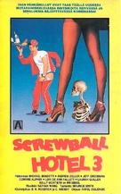 Screwball Hotel - Finnish VHS movie cover (xs thumbnail)