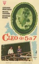 Cl&eacute;o de 5 &agrave; 7 - Spanish Movie Poster (xs thumbnail)