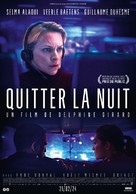 Quitter la nuit - Belgian Movie Poster (xs thumbnail)