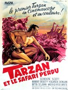 Tarzan and the Lost Safari - French Movie Poster (xs thumbnail)