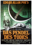 Pit and the Pendulum - German Movie Poster (xs thumbnail)
