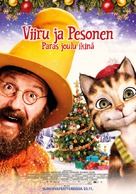 Pettersson und Findus 2 - Das sch&ouml;nste Weihnachten &uuml;berhaupt - Finnish Movie Poster (xs thumbnail)