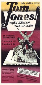 Tom Jones - Swedish Movie Poster (xs thumbnail)