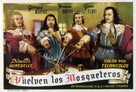 Les trois mousquetaires - Spanish Movie Poster (xs thumbnail)
