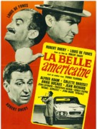 La belle Am&eacute;ricaine - French Movie Poster (xs thumbnail)