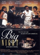 Big Night - Spanish Movie Poster (xs thumbnail)