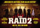The Raid 2: Berandal - German Movie Poster (xs thumbnail)
