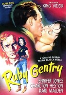 Ruby Gentry - Portuguese Movie Cover (xs thumbnail)
