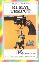 Dirty Tricks - Finnish VHS movie cover (xs thumbnail)