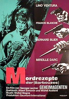 Les Barbouzes - German Movie Poster (xs thumbnail)