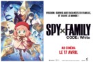 Gekijoban Spy x Family Code: White - French Movie Poster (xs thumbnail)