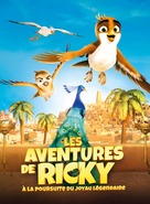 Richard the Stork and the Mystery of the Great Jewel - French Movie Poster (xs thumbnail)