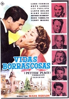 Peyton Place - Spanish Movie Poster (xs thumbnail)