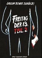 Friday the 13th Part 2 - German Blu-Ray movie cover (xs thumbnail)