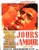 Giorni d&#039;amore - French Movie Poster (xs thumbnail)