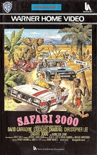 Safari 3000 - Finnish VHS movie cover (xs thumbnail)