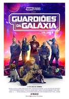 Guardians of the Galaxy Vol. 3 - Portuguese Movie Poster (xs thumbnail)