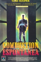 Spontaneous Combustion - Spanish VHS movie cover (xs thumbnail)