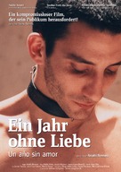 Un a&ntilde;o sin amor - German Movie Poster (xs thumbnail)