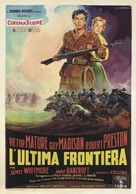 The Last Frontier - Italian Movie Poster (xs thumbnail)