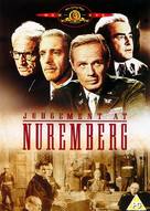 Judgment at Nuremberg - British DVD movie cover (xs thumbnail)
