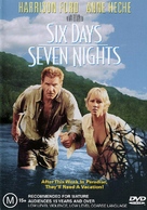 Six Days Seven Nights - Australian DVD movie cover (xs thumbnail)
