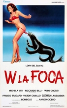 W la foca - Italian Theatrical movie poster (xs thumbnail)