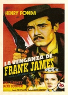The Return of Frank James - Spanish Movie Poster (xs thumbnail)