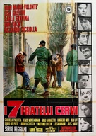 I sette fratelli Cervi - Italian Movie Poster (xs thumbnail)