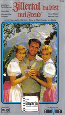 Die Zwillinge vom Zillertal - German VHS movie cover (xs thumbnail)