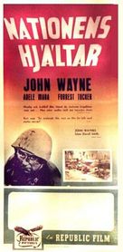 Sands of Iwo Jima - Swedish Movie Poster (xs thumbnail)